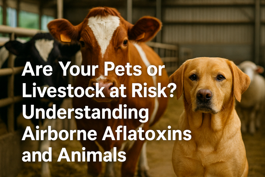 Airborne Aflatoxins and Animals